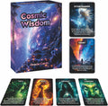 Cosmic Wisdom Oracle Cards, Life Path Universe Spiritual Wisdom Oracle, Universe Manifestation Oracle Deck, Zodiac Manifestation Oracle Cards. Predictions , Astrology and Horoscope Cards(3.42*4.72)