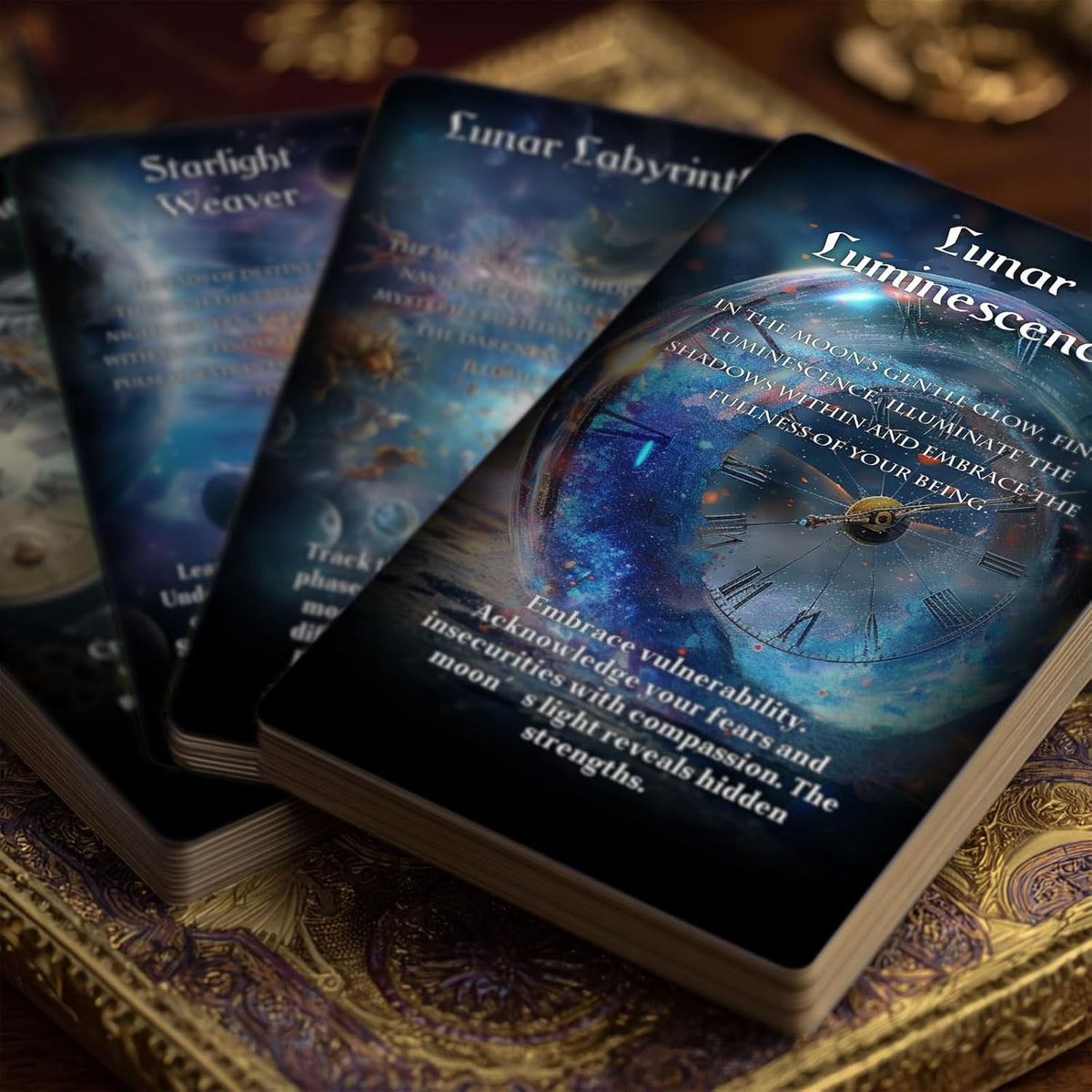 Cosmic Timing Oracle Cards, Divine Timing Guidance Deck