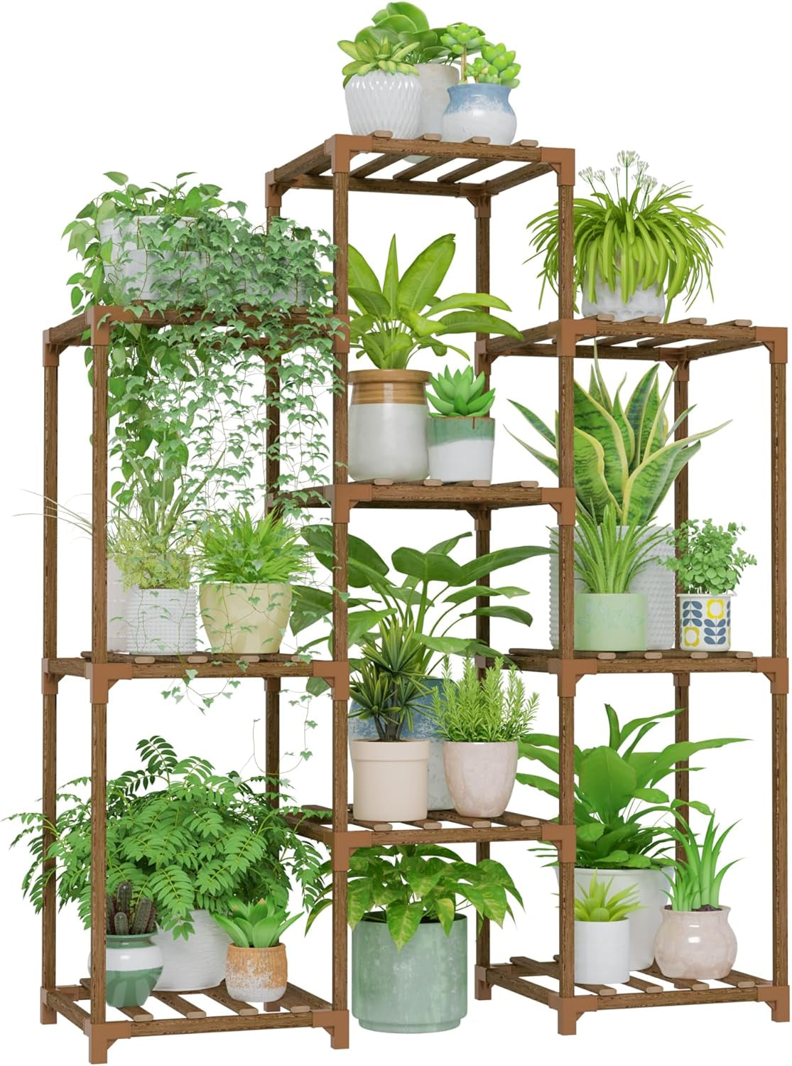 Plant Stand Indoor Plants Shelf Outdoor Wood Plant Rack