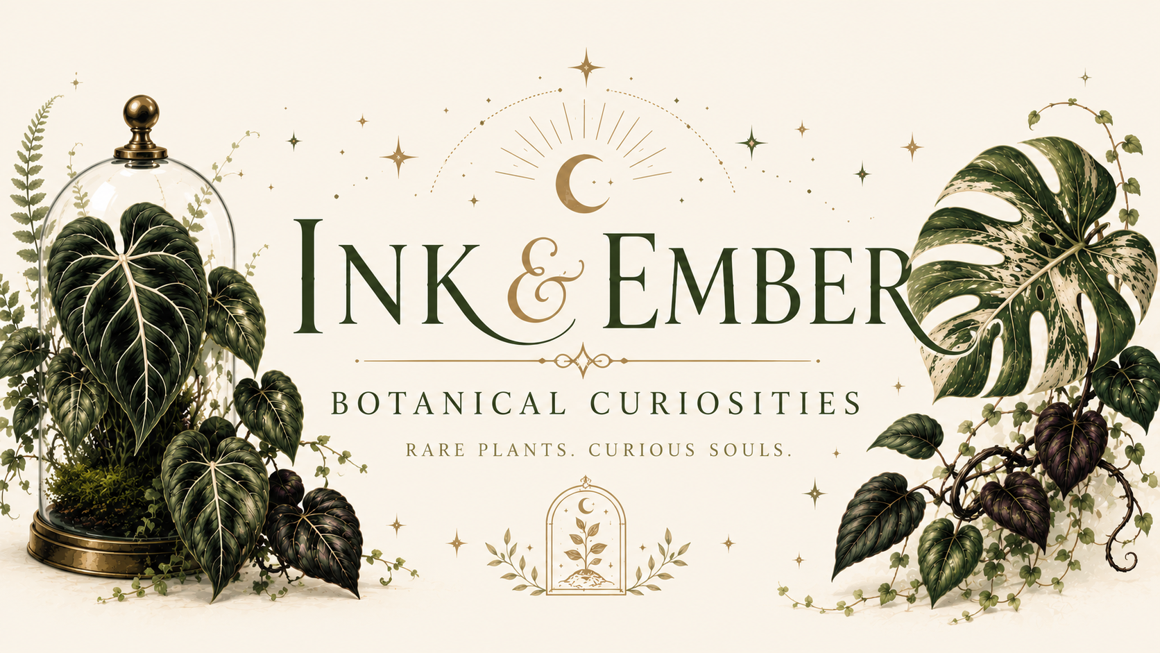 Ink and Ember Botanical Curiosities - Rare Plants. Curious Souls.