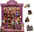 Book Nook Kit - DIY Miniature Dollhouse Kit for Adults and Teens