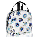Blue Evil Eye Lunch BoxInsulated Lunch Bag for Girls BoysReusable Lunch Box for Kids Adults School Student Work Picnic Travel